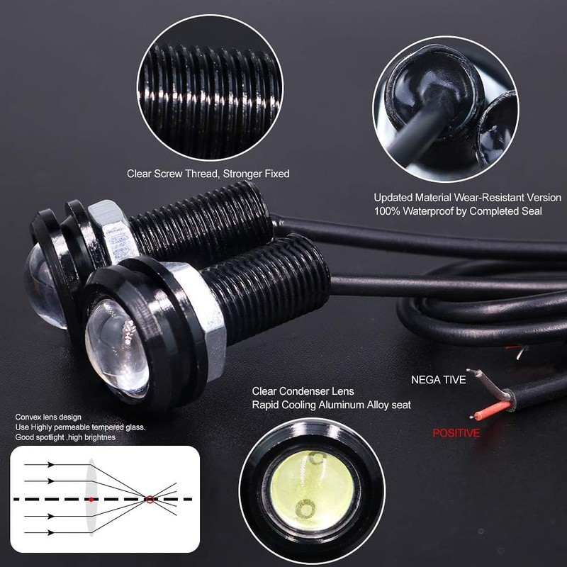 Di-CoPoss Daylight, 0.7 inch (18 mm), Eagle Eye Spotlight, Bolt
