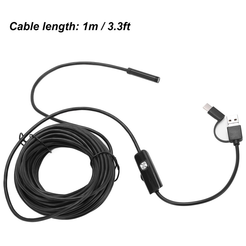 AN100‑7 7.0mm Industrial Endoscope Flexible Cord 3 In 1 High