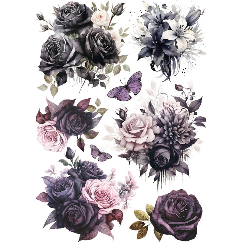 Ciao Bella A5 Rice Paper Art Set - 8 Sheets