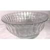 Greenbrier Glass Serving Bowl Cut Clear Vintage Style 7 1/4