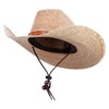 Mexican Style Wide Brim Safari Hat - Natural OSFM