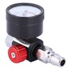 1/4 Inch Pneumatic Air Spray Gun Pressure Regulator with Pressure