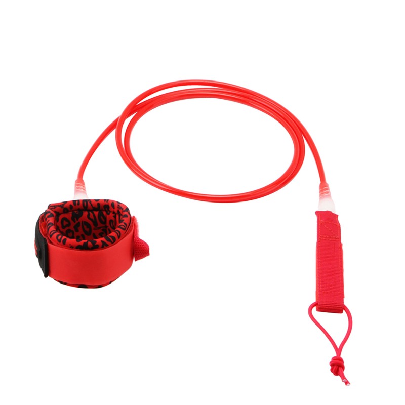 Surf Leash 7mm Thick 6ft/8ft Straight Surfboard Leash SUP Leg