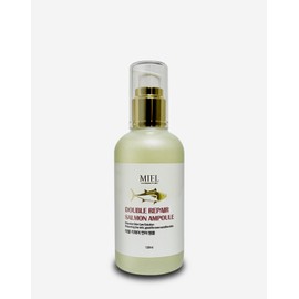 Miel Double Repair Salmon Ampoule 120ml + 100 Cleansing Tissues + Aloe Vera 100 Soothing Gel / 미엘 더블 리페어 연어 앰플 120ml+클렌징티슈100매+알로에베라100 수딩젤