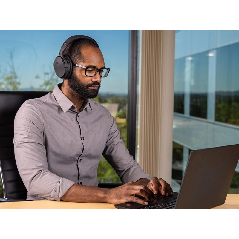 Monoprice Wireless Over Ear Headphones - Active Noise Cancelling (ANC)