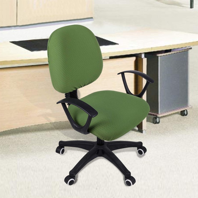 Smiry Stretch Jacquard Office Computer Chair Covers, Removable Washable Universal