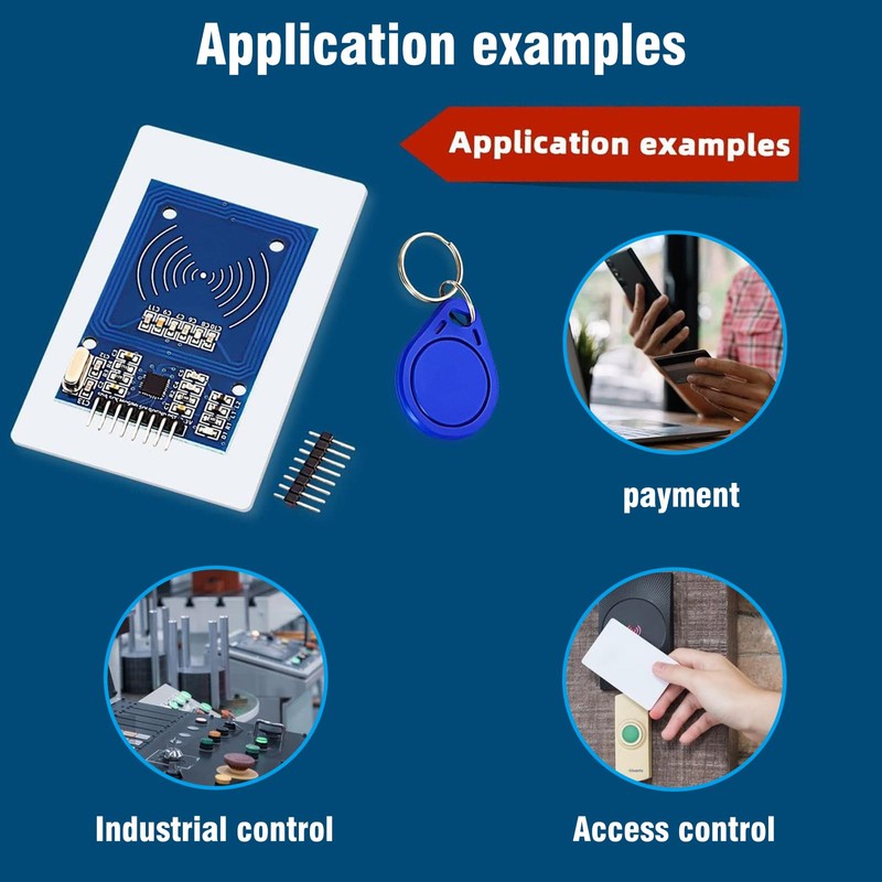 RFID Kit Binghe 2 Pcs RFID IC Card Induction Module,