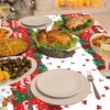 4 Pack Christmas Table Cloth Christmas Party Tablecloth Xmas Party