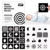 High-Contrast Montessori Baby Visual Stimulation Cards Set – Multi-Stage Infant