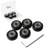 RUNCCI-YUN 5 Pieces 3D Printer V-Slots Models Pulley, POM Plastic