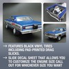 AMT 1/24 1965 Chevy Chevelle AWB Time Machine Plastic Model