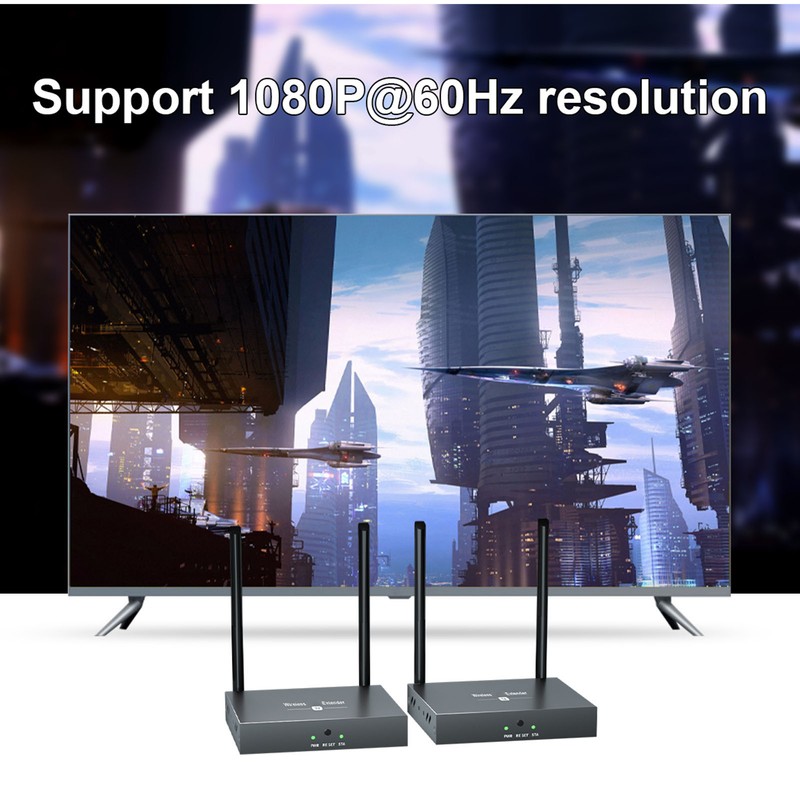 HD Multimedia Interface Extender Kit 1080P IR Remote Control Wall