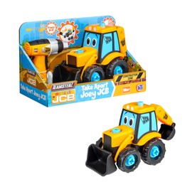Teamsterz Mi Primer JCB Take Apart Joey Digger Cordless Drill and Removable Construction Toy 16-Piece Construction Excavator Set Age 18 Months