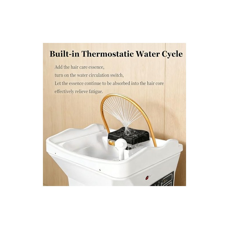 Head Spa Equipment Portable Hair Washing Basin 60l Water Japanese