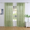 Sage Green Curtains for Living Room 96 Inches Long Linen
