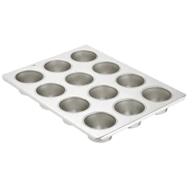 Endoshoji Tin Muffin Mold #10 Cup with 12 Pieces