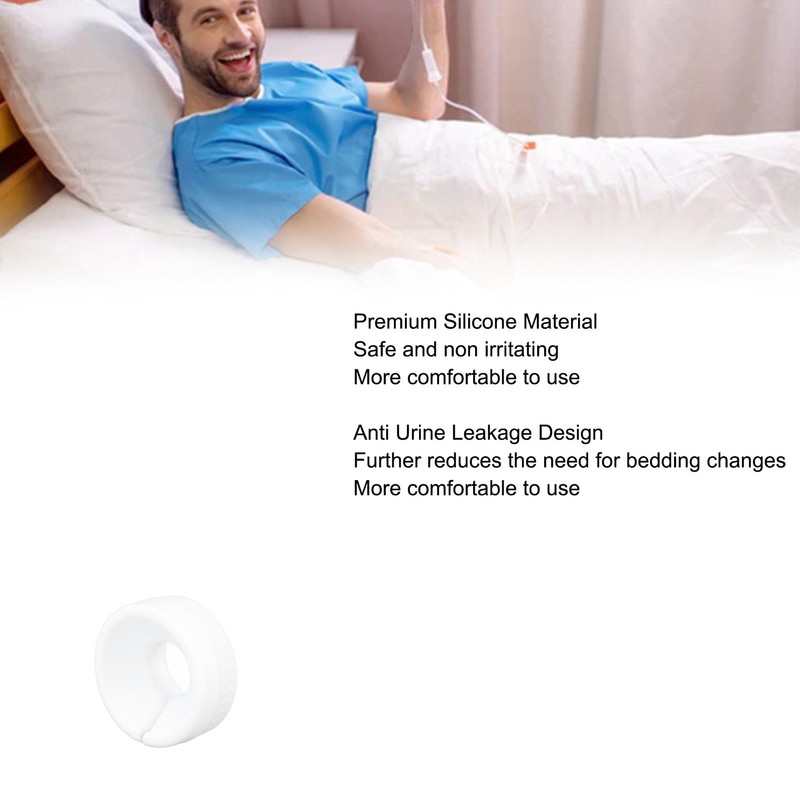 Men Urine Collector Wearable Silicone Bedridden Men Urinal System with