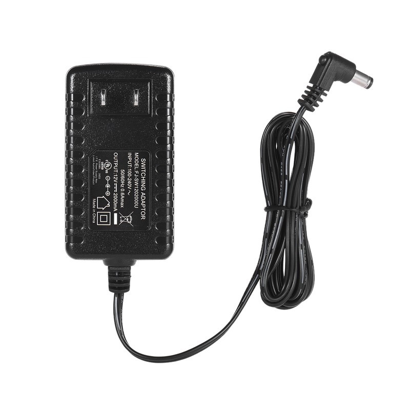 YONGNUO 12V 2A Standard Power Adapter with US Plug Wide