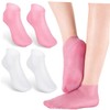 Outanaya 2Pairs Moisturizing Spa Socks for Dry Cracked Heels Slip