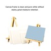 10Pcs Mini Easel Stand 5.9in High 3.1in Wide Adjustable Slope
