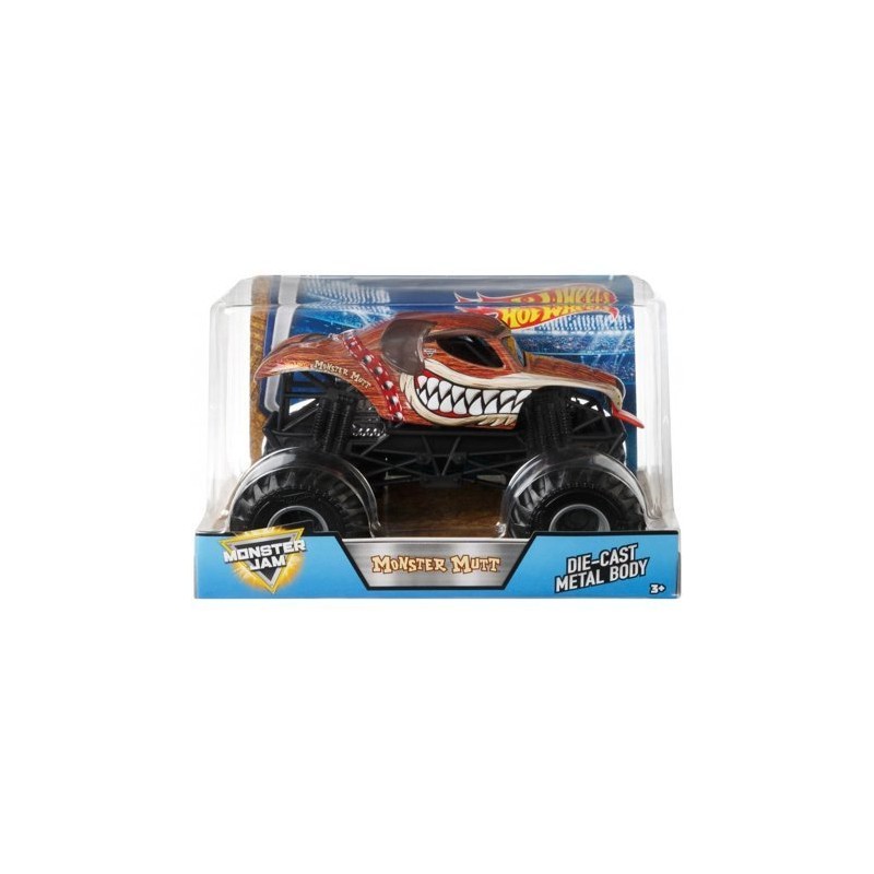 Hot Wheels Monster Jam Monster Mutt Vehicle, 1:24 Scale