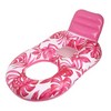 Inflatable Pool Lounger for Adults – Cooling Mesh Floating Chair