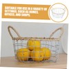 ORFOFE Basket Decorative Fruit and Vegetable Storage Small Kitchen Counter