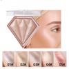 Melemando 5 Color Face Shimmer Highlighter Makeup Palette, Long Lasting