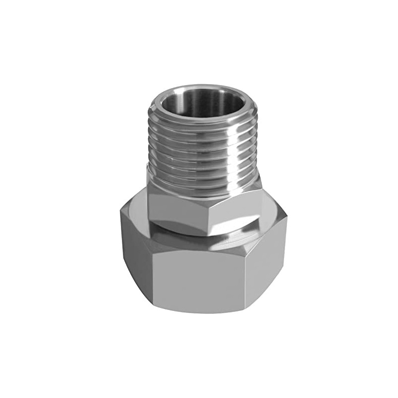 Beduan Stainless Garden Hose Adapter 3/8" NPT Male to 3/4"