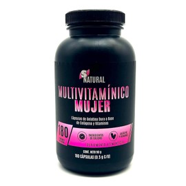Multivitaminico Mujer 180 Capsulas Snatural