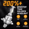 AUIMSOCO H7 LED Headlight Bulbs Kit High / Low Beam