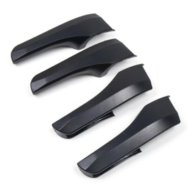 Kyostar Car Door Handle Cover for Toyota Tacoma 2016-2024, ABS Plastic Front & Back Interior Car Door Handle Cover Easily Snap On for Chrome Delete, Black