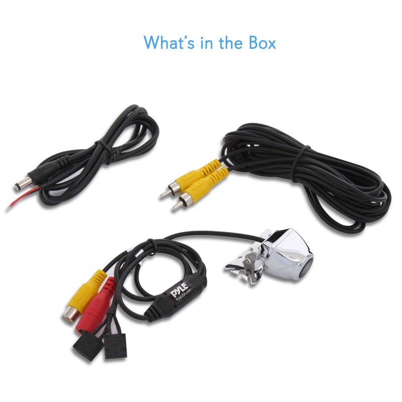 Pyle Universal Vehicle Backup Camera – Water-Resistant Night Vision Parking
