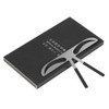 GOTOTOP Eyebrow DIY Stencil Stainless Steel Eyebrow Measuring Ruler Tattoo