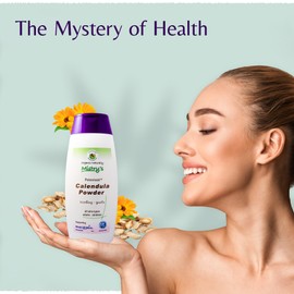 Mistry's Calendula Powder 150g - Natural Plant Based Powder for Wounds and Skin Irritation - Additive Free, Vegan