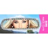 Bling Chrome Faceted Rear View Mirror Cover (with New self