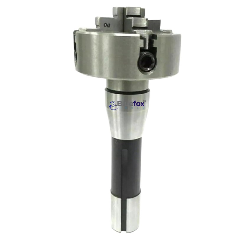 R8 Arbor Mounted 70mm 4-Jaw Independent Lathe Chuck – 7/16x20