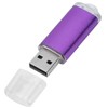 USB Flash Drive Transparent Cover Purple Portable Storage Memory Stick
