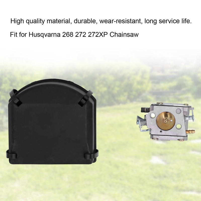 Carburetor Intake with Air Filter Cover Assembly Fit for Husqvarna