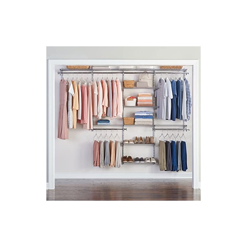 Rubbermaid Configurations Closet Shelves & Hanging Kit (2) 26" Shelves