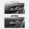 Inner Door Handle Panel Cover Trim Door Lock Button Decor
