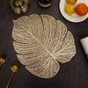 Placemats Table Mat Dinning Set Gold Silver for Decoration PVC