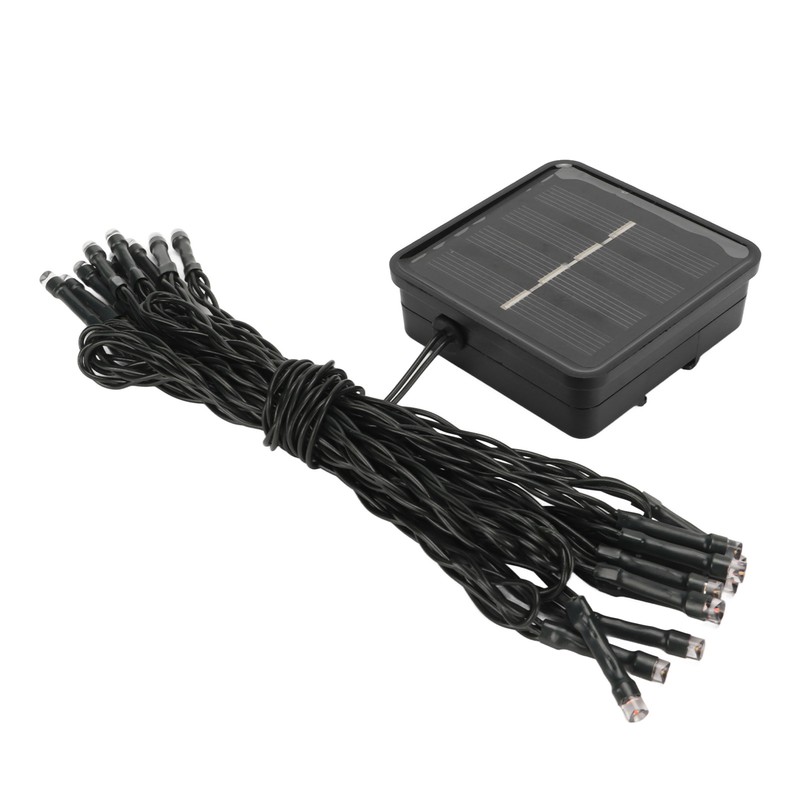 Solar String Lights 20 LED Beads 8 Modes 16.4ft Length
