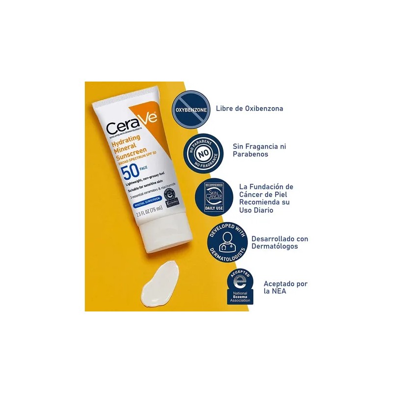 Cerave Protector Solar Facial Spf 50