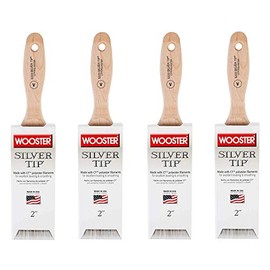 Wooster Brush 5222-2 Silver Tip Paintbrush, 2-Inch (Fоur Расk)