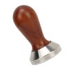 Coffee Tamper with Wooden Handle Detachable Comfortable Grip Easy To