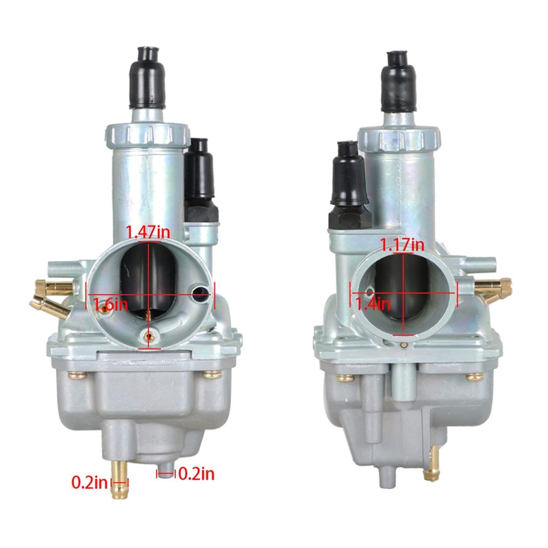 GXYWADY Carburetor Carb with Air Filter Replacement for Kawasaki Bayou