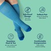 Wellow Wide Calf Compression Socks for Men & Women, 18-25