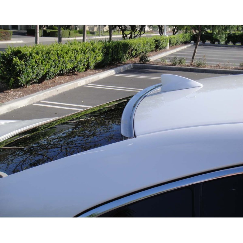 JR2 Carbon Look Rear Window Roof Spoiler Compatible with Acura