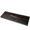 WITZROYS Men's Skinny Tie Floral Cotton Necktie and Tie Bar